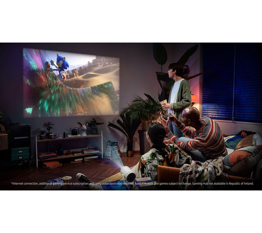SAMSUNG The Freestyle 2nd Gen Portable Smart Full HD Projector - SP-LFF3CLAX