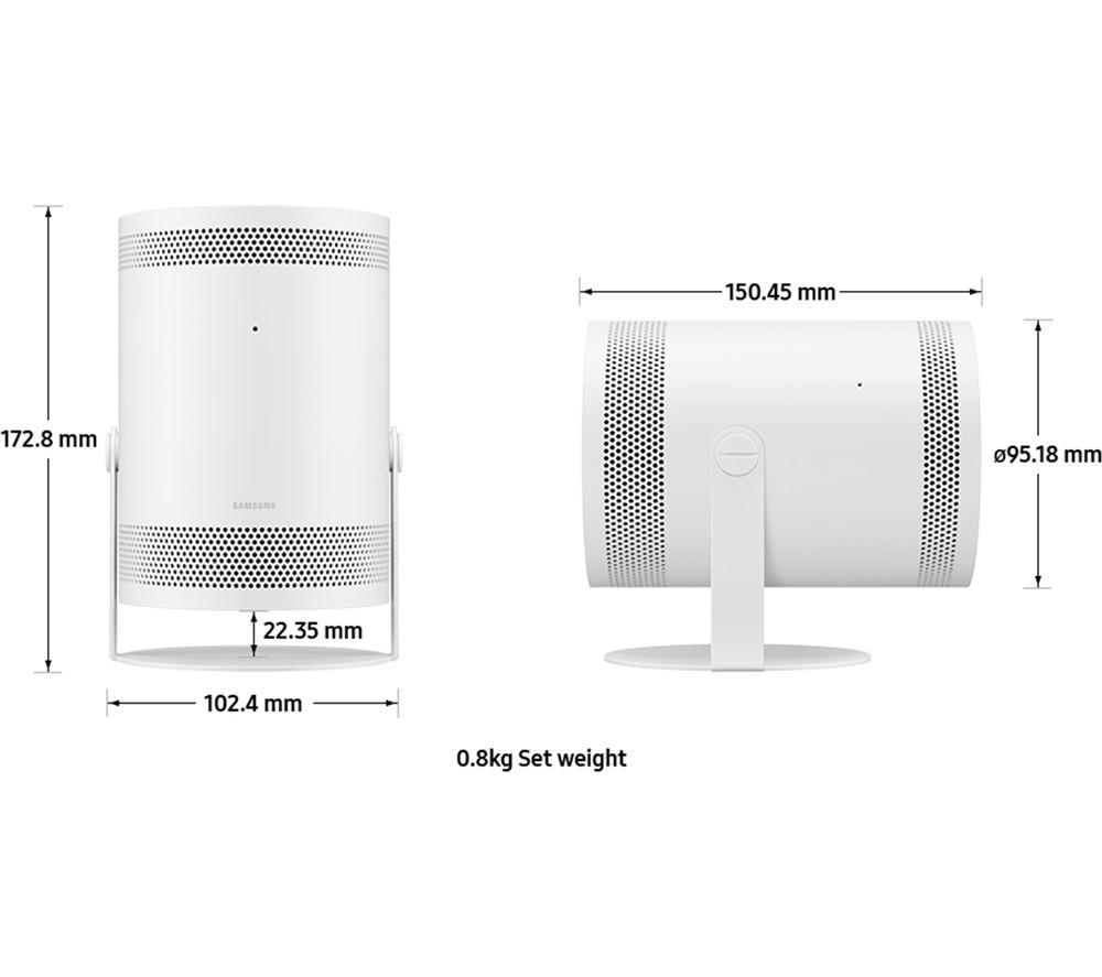 SAMSUNG The Freestyle 2nd Gen Portable Smart Full HD Projector - SP-LFF3CLAX