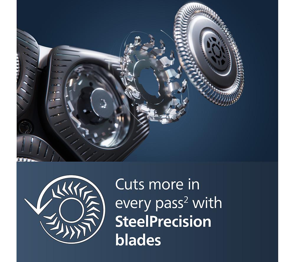 PHILIPS Series 5000 S5885/25 Wet & Dry Rotary Shaver - Carbon Grey