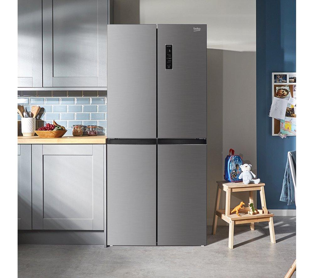 Frigorífico combi BEKO Pro HarvestFresh GN15880VPX - Acero cepillado