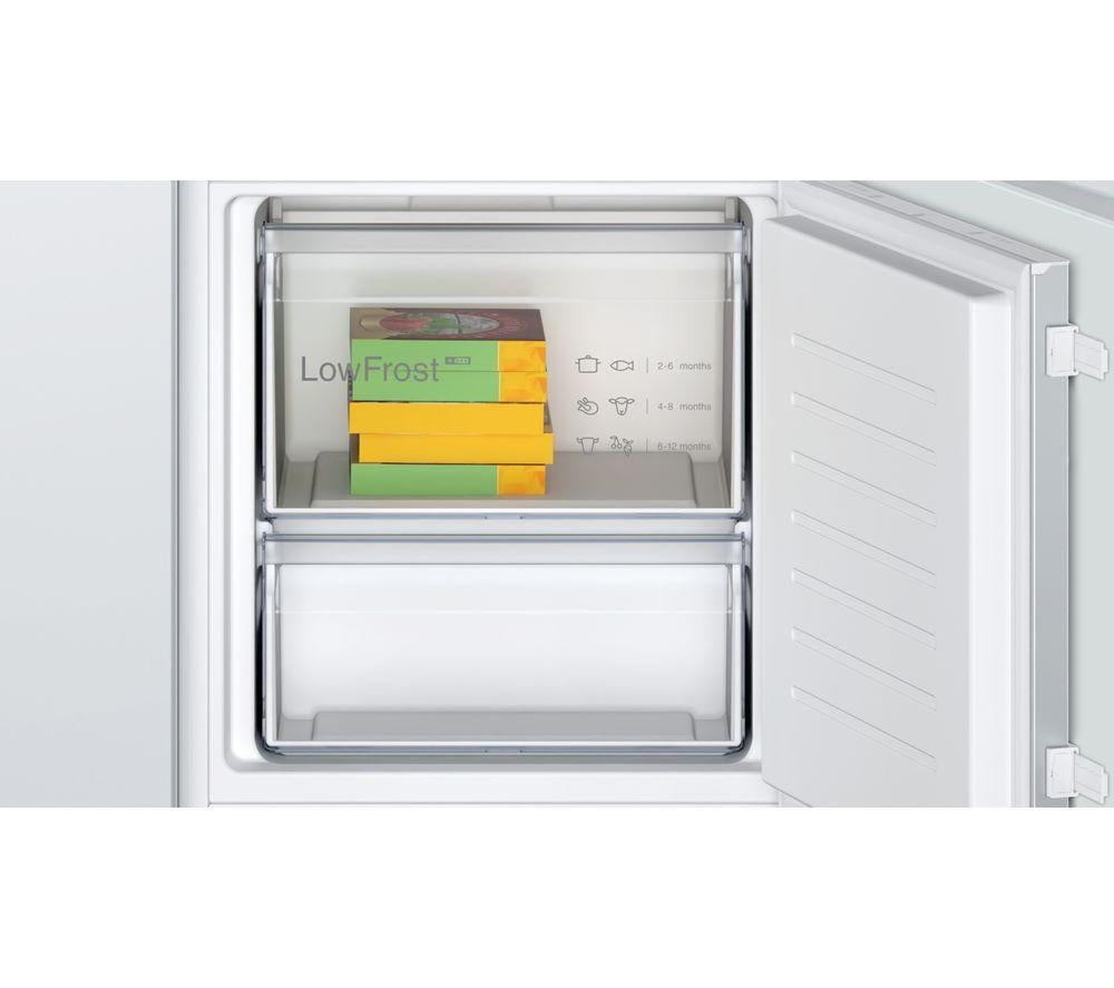 Frigorífico Combi Integrable BOSCH Serie 2 KIV87NSE0G 70/30 - Puerta Deslizante