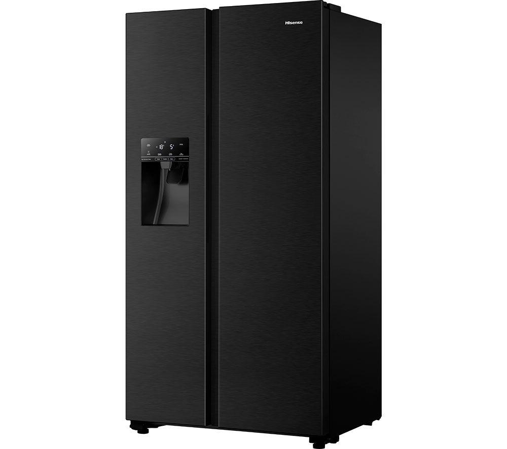 HISENSE RS694N4TFE Frigorífico americano - Acero inoxidable negro