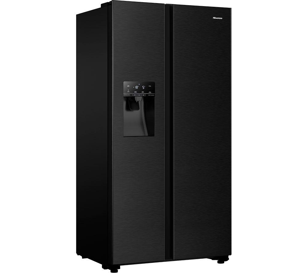 HISENSE RS694N4TFE Frigorífico americano - Acero inoxidable negro