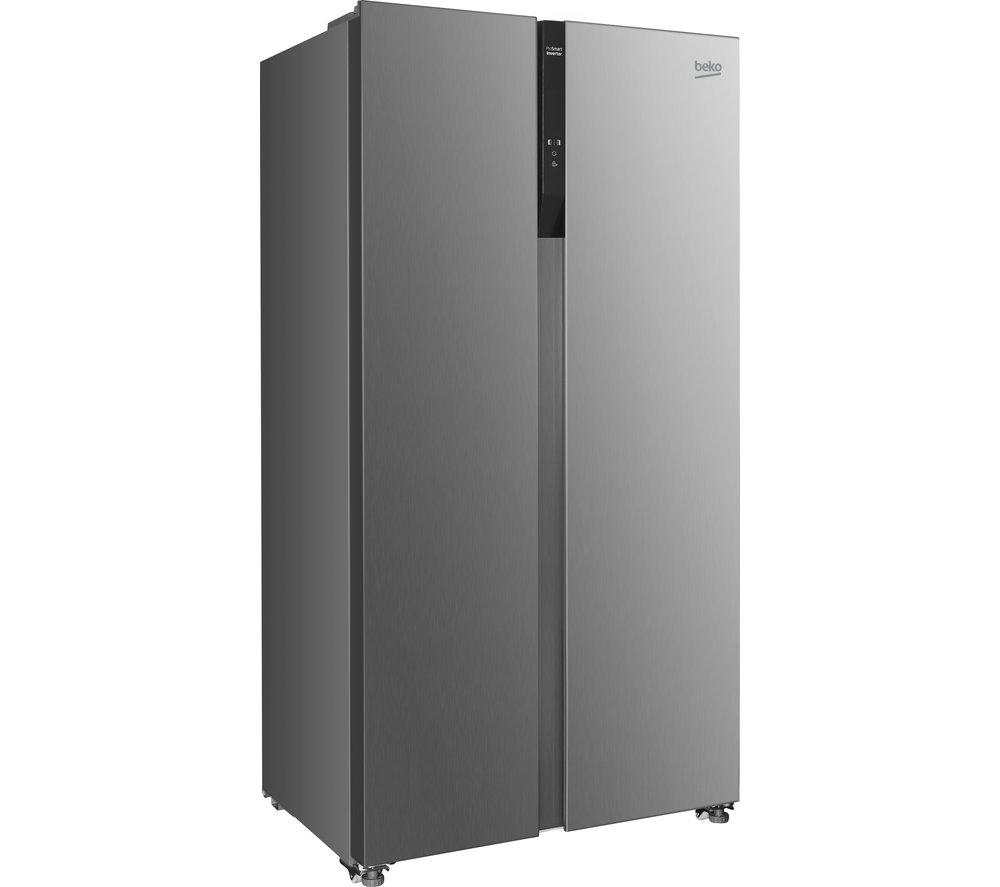 Frigorífico Combi Americano No Frost BEKO Pro ASL1532PX - Acero cepillado