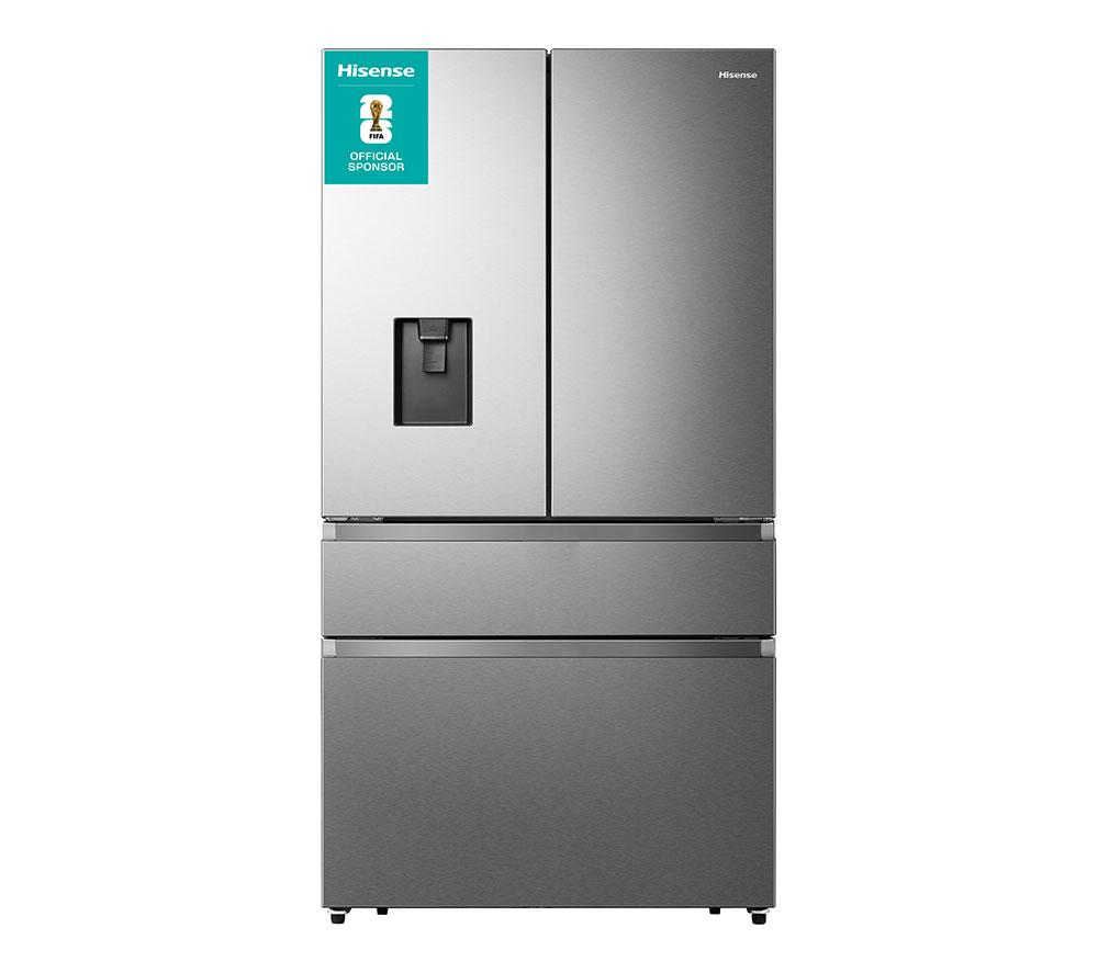 HISENSE PureFlat RF749N4SWSE Smart Fridge Freezer - Stainless Steel