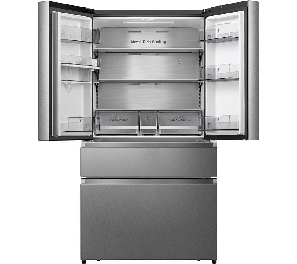 Frigorífico americano inteligente HISENSE PureFlat RF749N4SWSE - Acero inoxidable