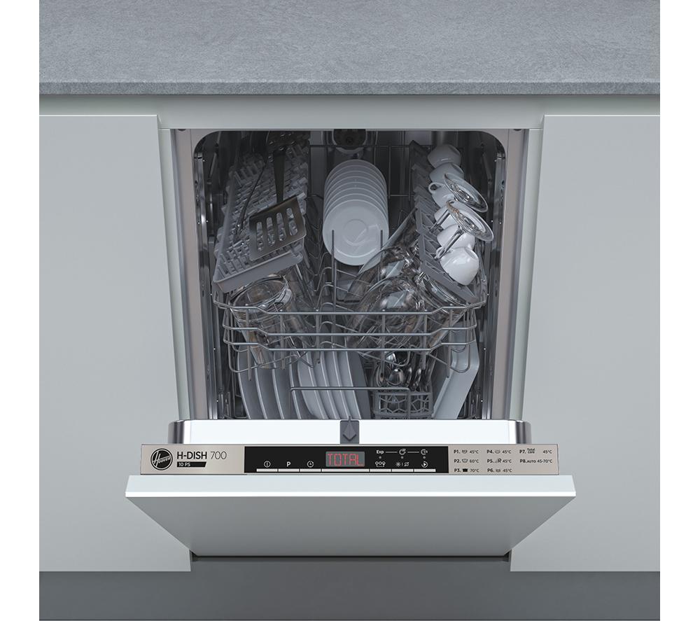 HOOVER HDIH 2T1047-80 Slimline Fully Integrated Dishwasher
