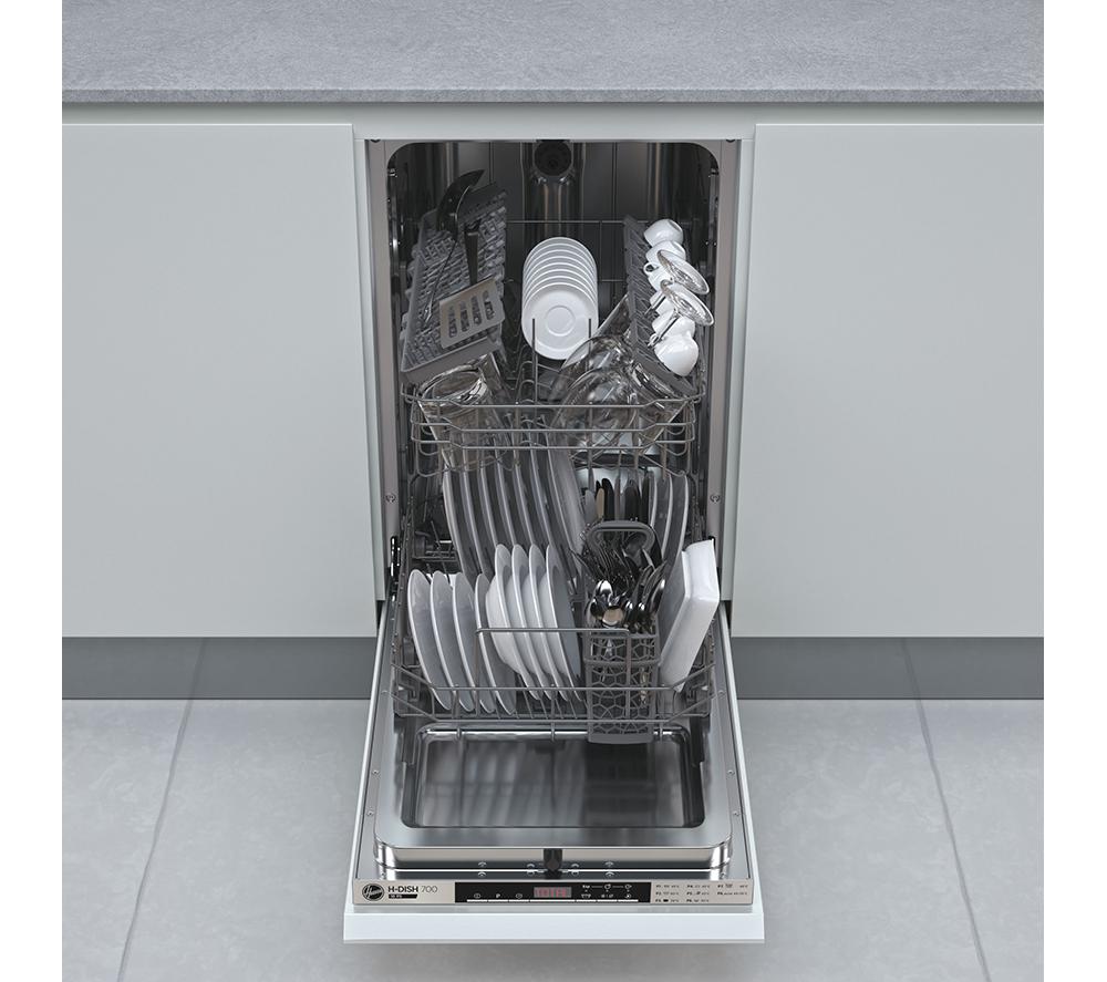 HOOVER HDIH 2T1047-80 Slimline Fully Integrated Dishwasher