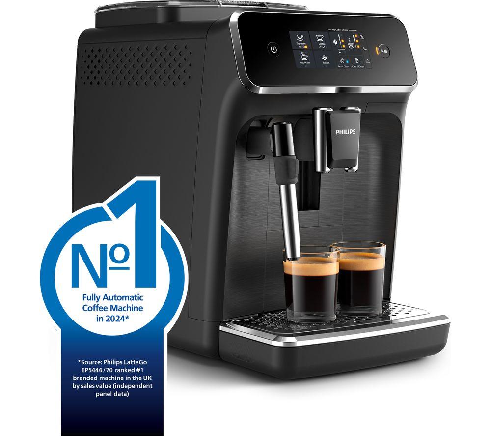 PHILIPS Series 2200 EP2220/10 Bean to Cup Coffee Machine - Black