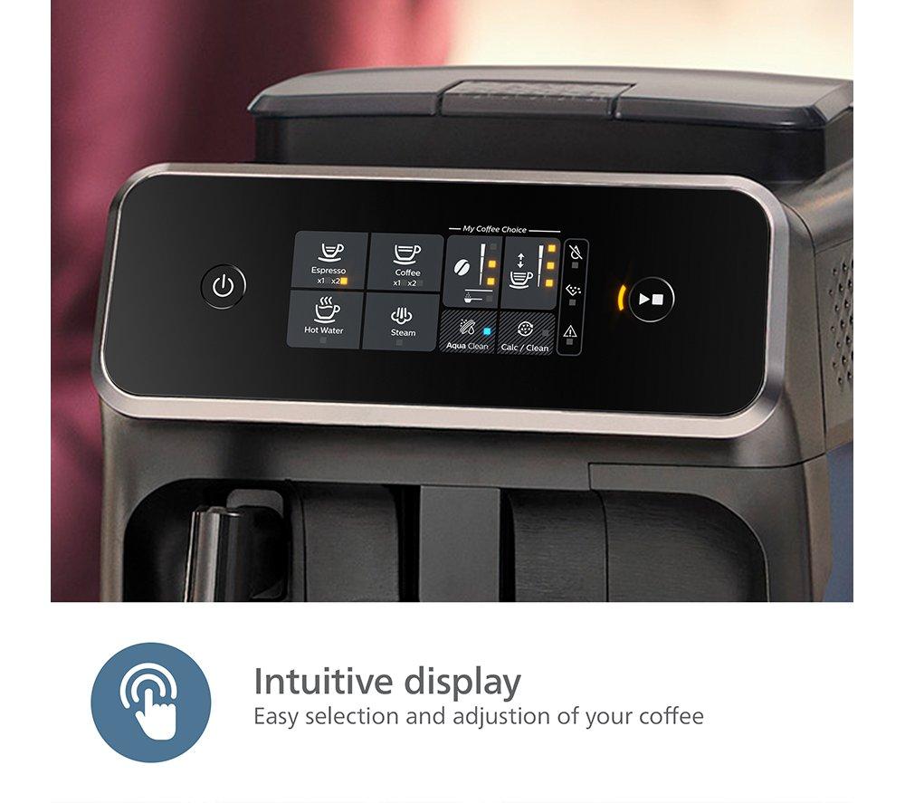 PHILIPS Series 2200 EP2220/10 Bean to Cup Coffee Machine - Black
