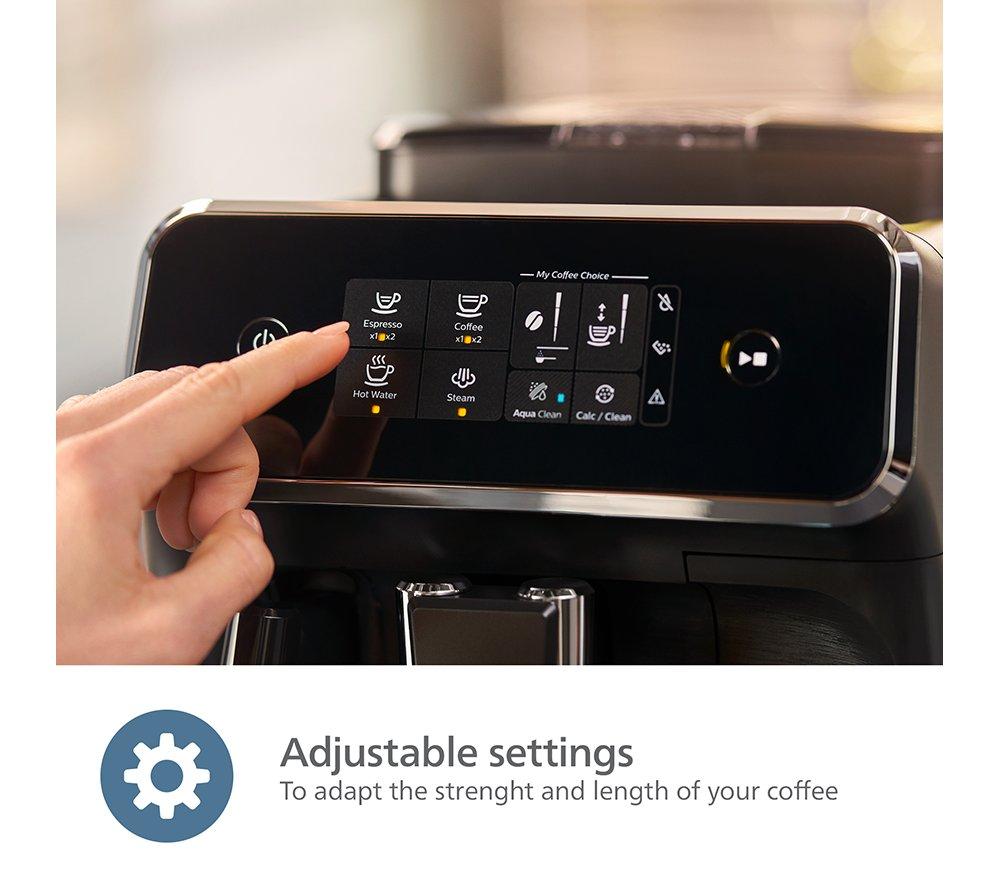 PHILIPS Series 2200 EP2220/10 Bean to Cup Coffee Machine - Black