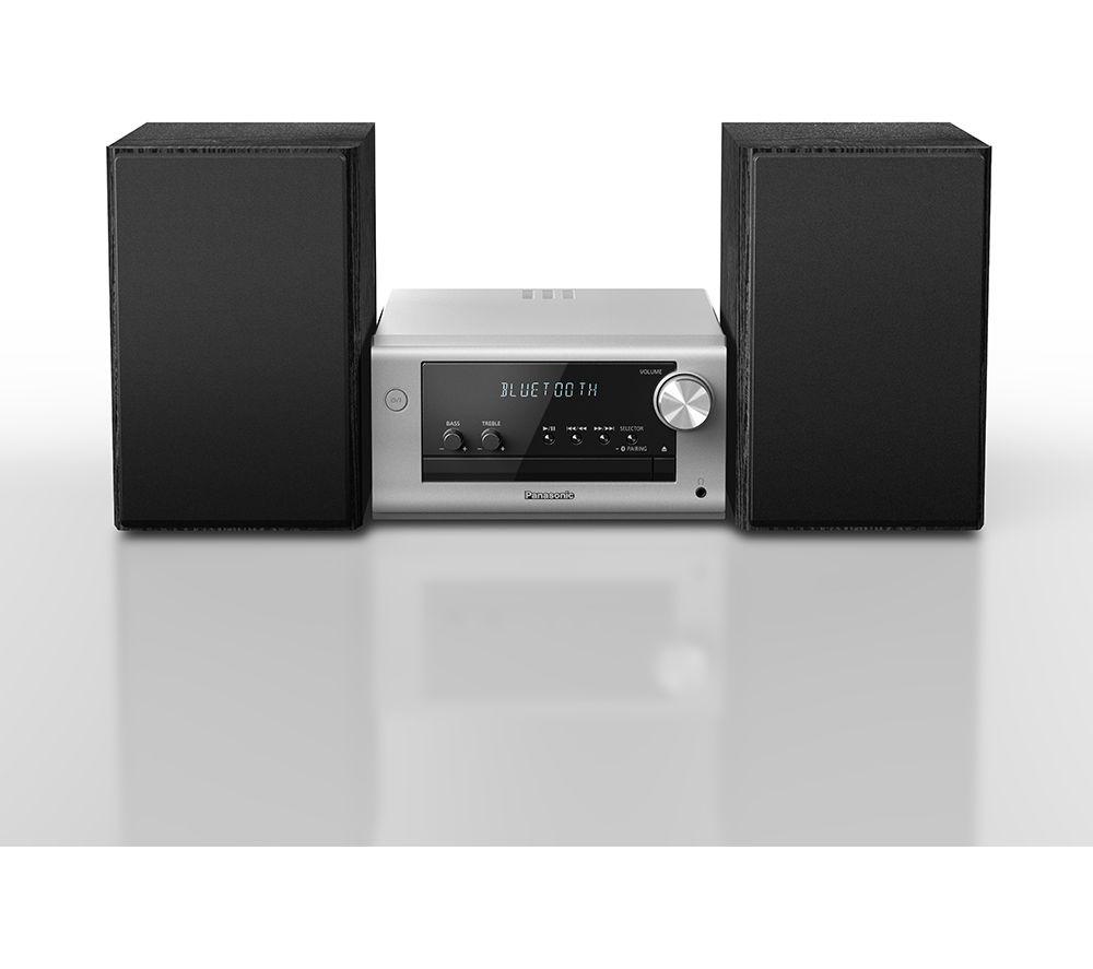 Sistema Hi-Fi Tradicional PANASONIC SC-PM702 Bluetooth - Plata