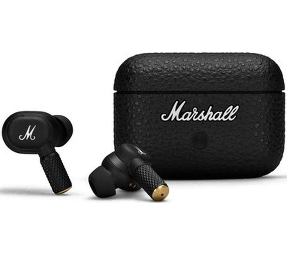 MARSHALL Motif II A.N.C. Wireless Bluetooth Noise-Cancelling Earbuds - Black