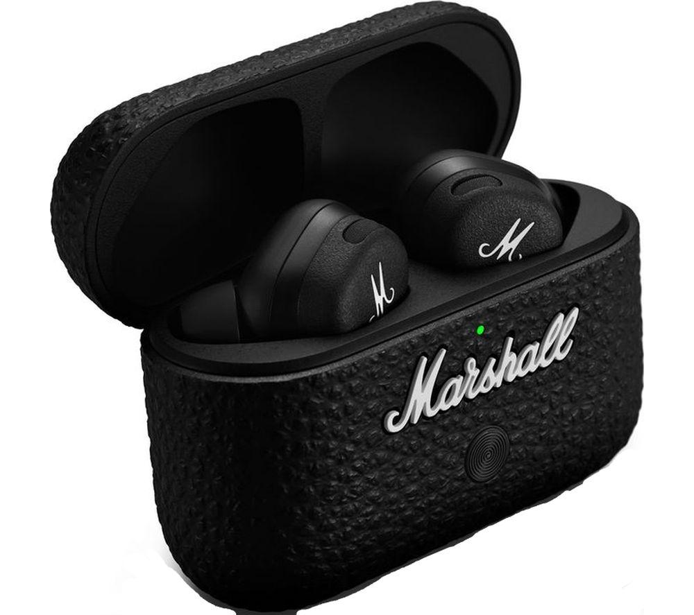 MARSHALL Motif II A.N.C. Wireless Bluetooth Noise-Cancelling Earbuds - Black