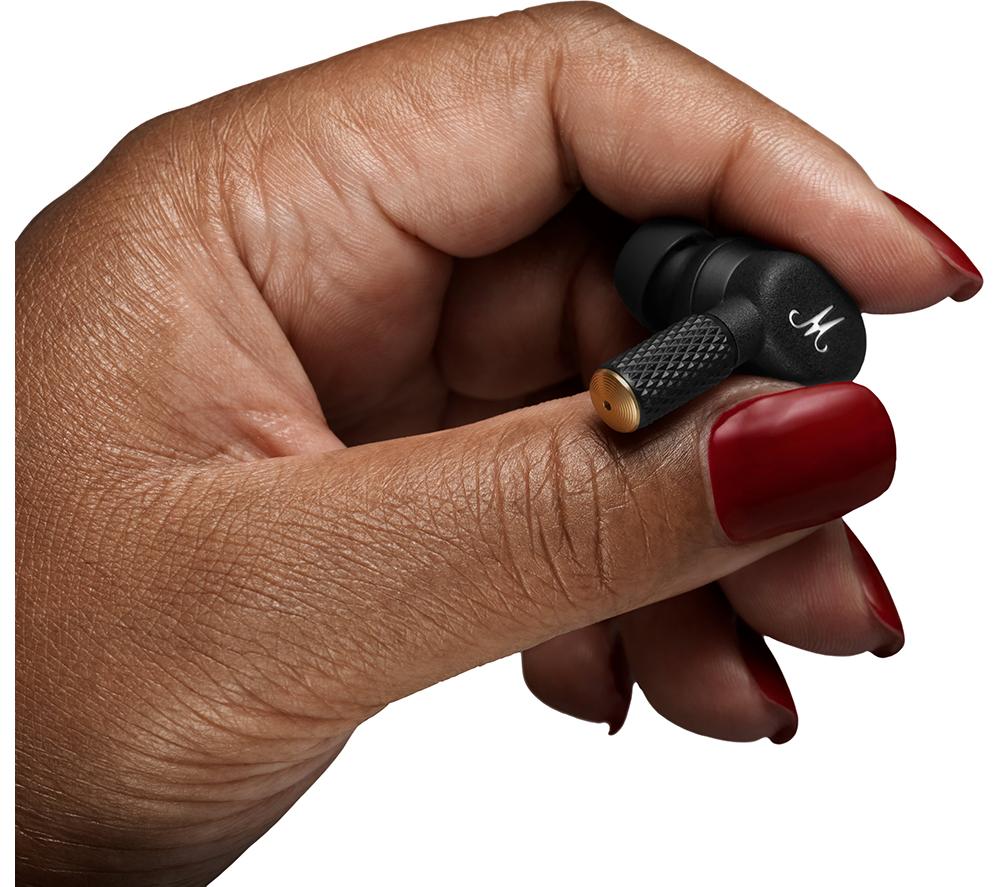 MARSHALL Motif II A.N.C. Wireless Bluetooth Noise-Cancelling Earbuds - Black