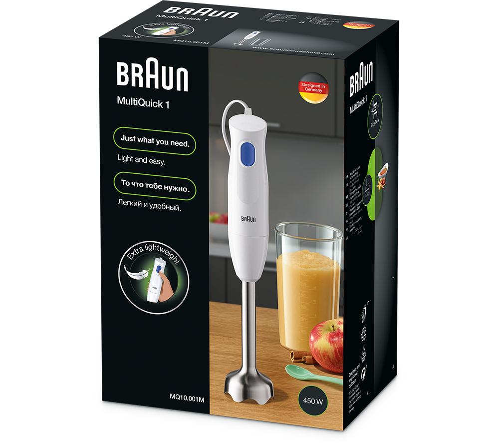 Batidora de mano BRAUN MultiQuick MQ10.001M - Blanca