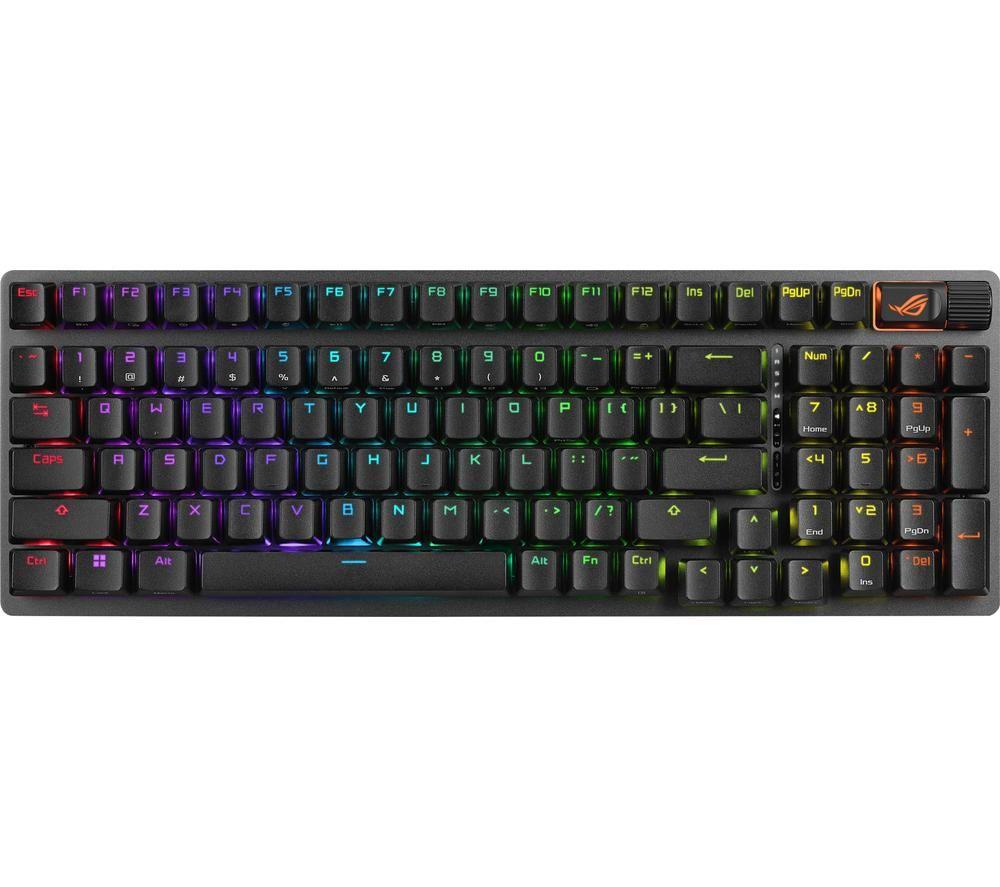 ASUS ROG Strix Scope II 96 Wireless Mechanical Gaming Keyboard - Black