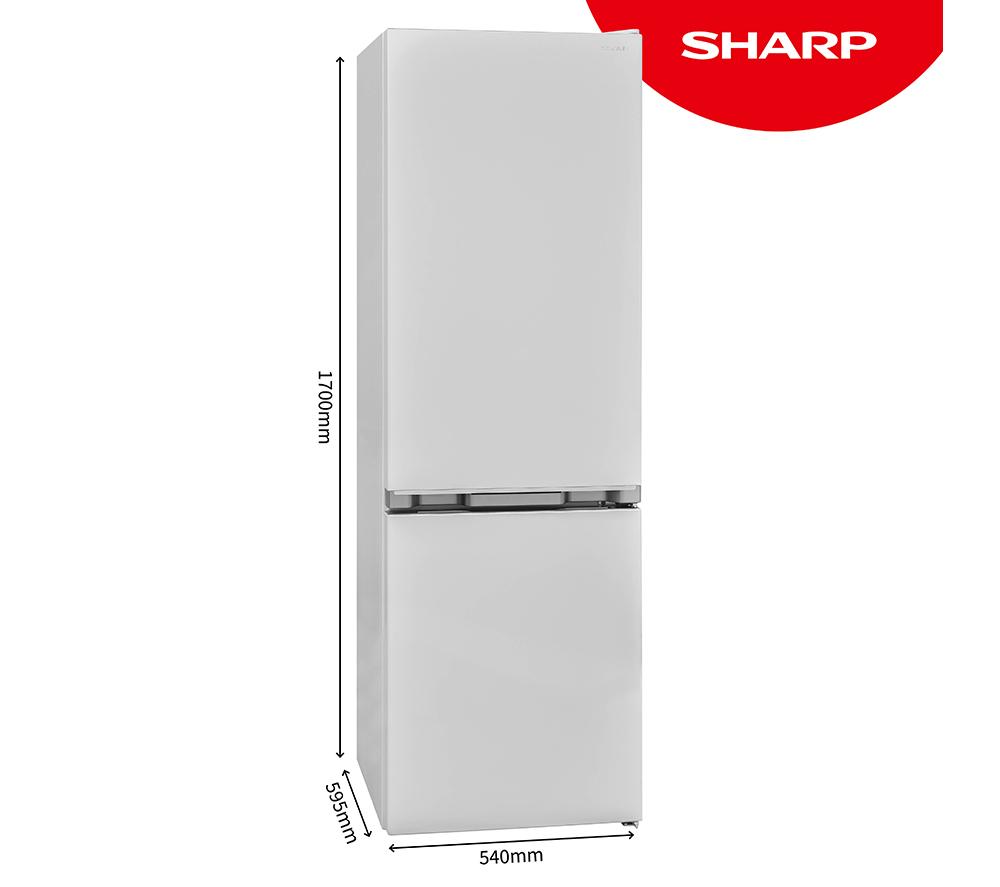 SHARP SJ-BB04DTXWE2-EN Frigorífico Combi 60/40 - Blanco