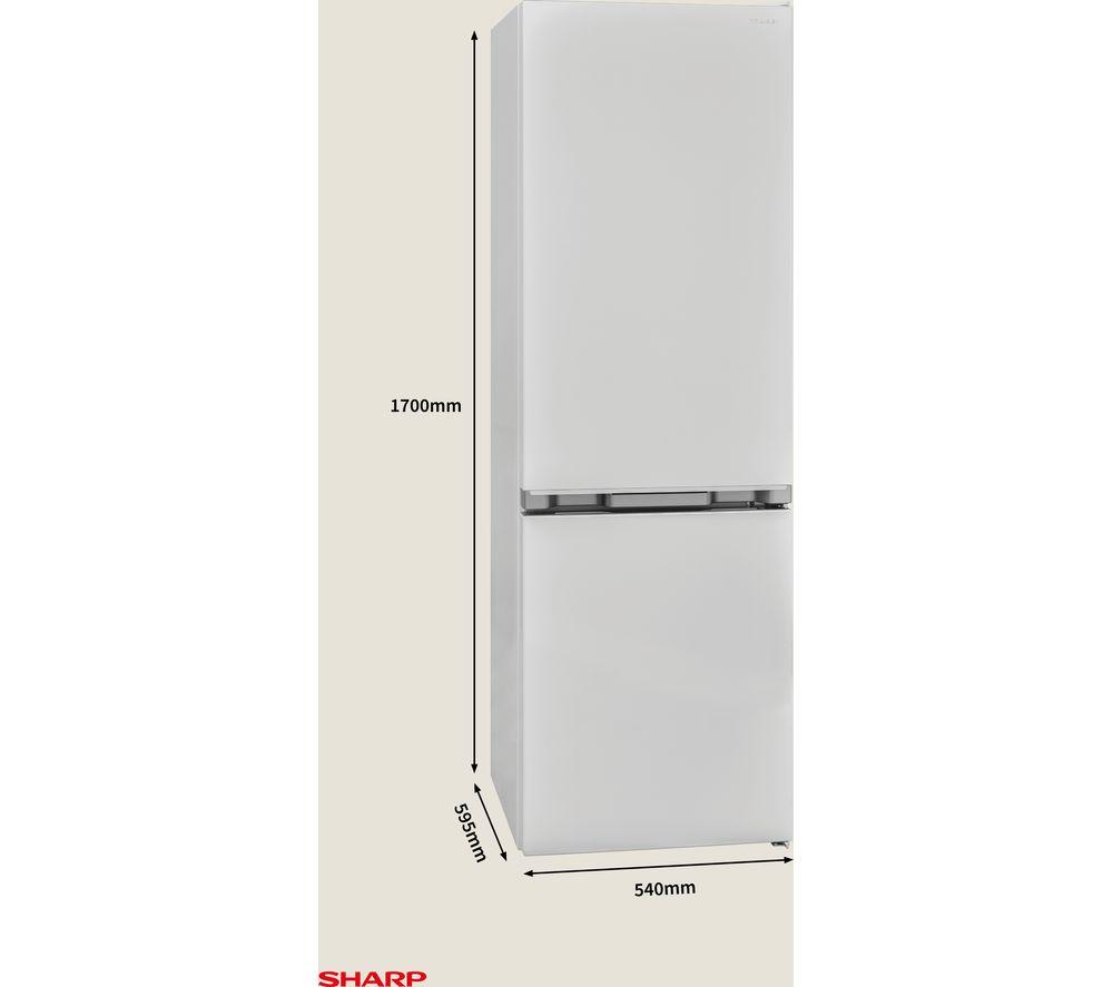 SHARP SJ-BB04DTXWE2-EN Frigorífico Combi 60/40 - Blanco