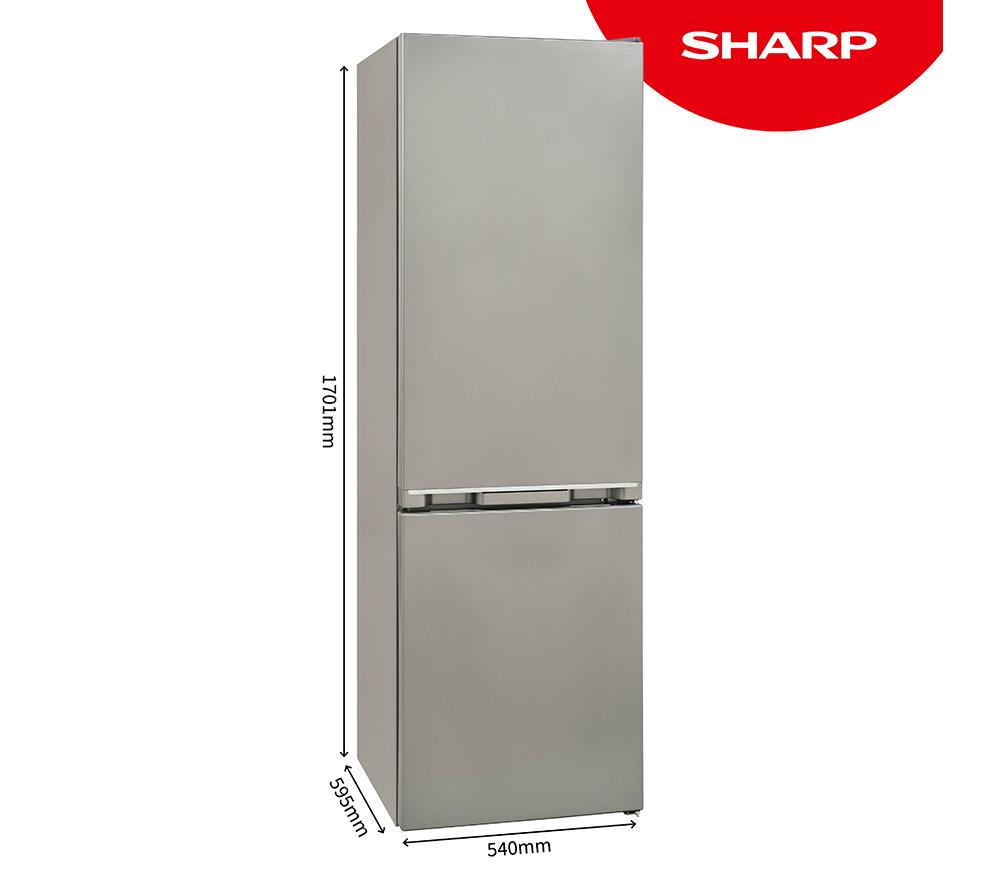 SHARP SJ-BB04DTXSE2-EN Frigorífico-Congelador 60/40 - Plata