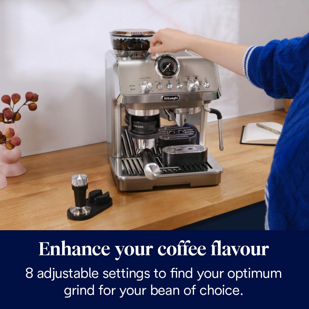 DELONGHI La Specialista Arte Evo EC9255.MB Bean to Cup Coffee Machine - Stainless Steel