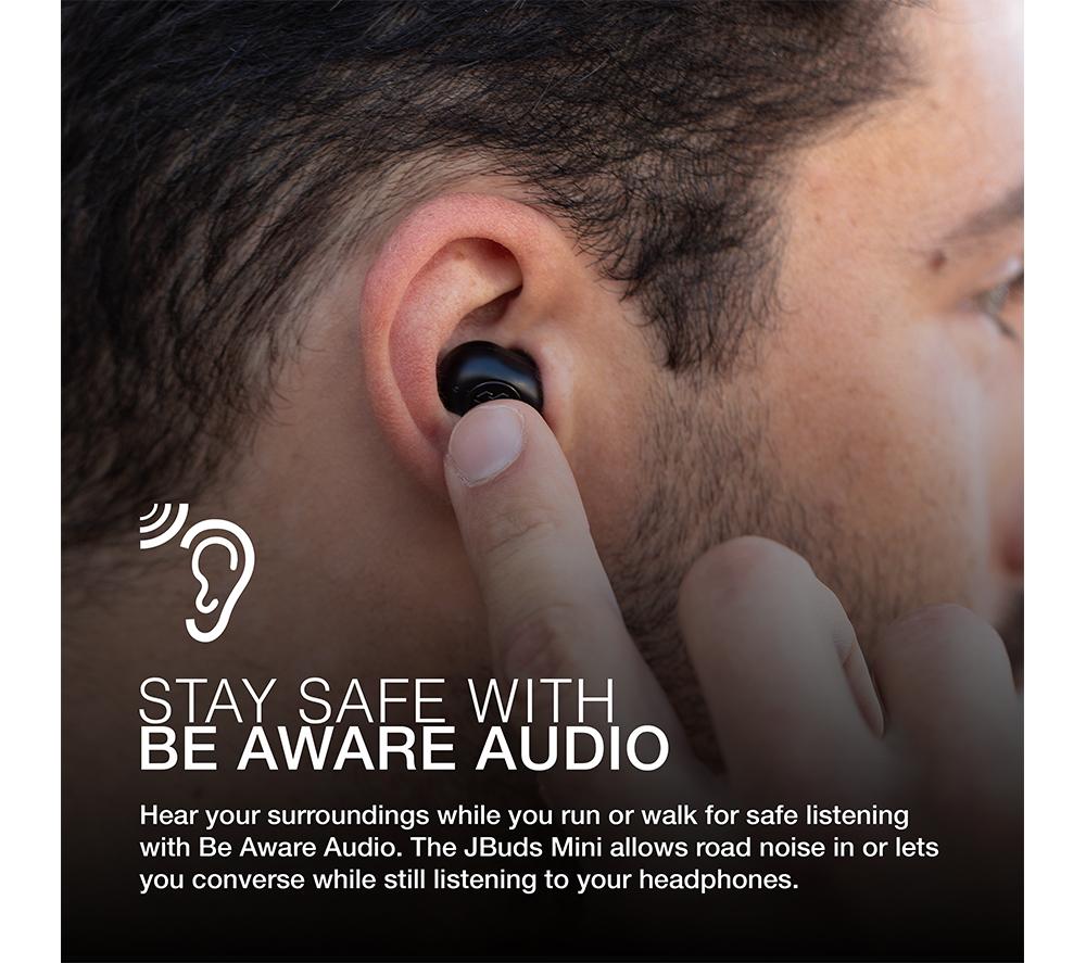 Auriculares inalámbricos Bluetooth JLAB JBuds Mini - Negros