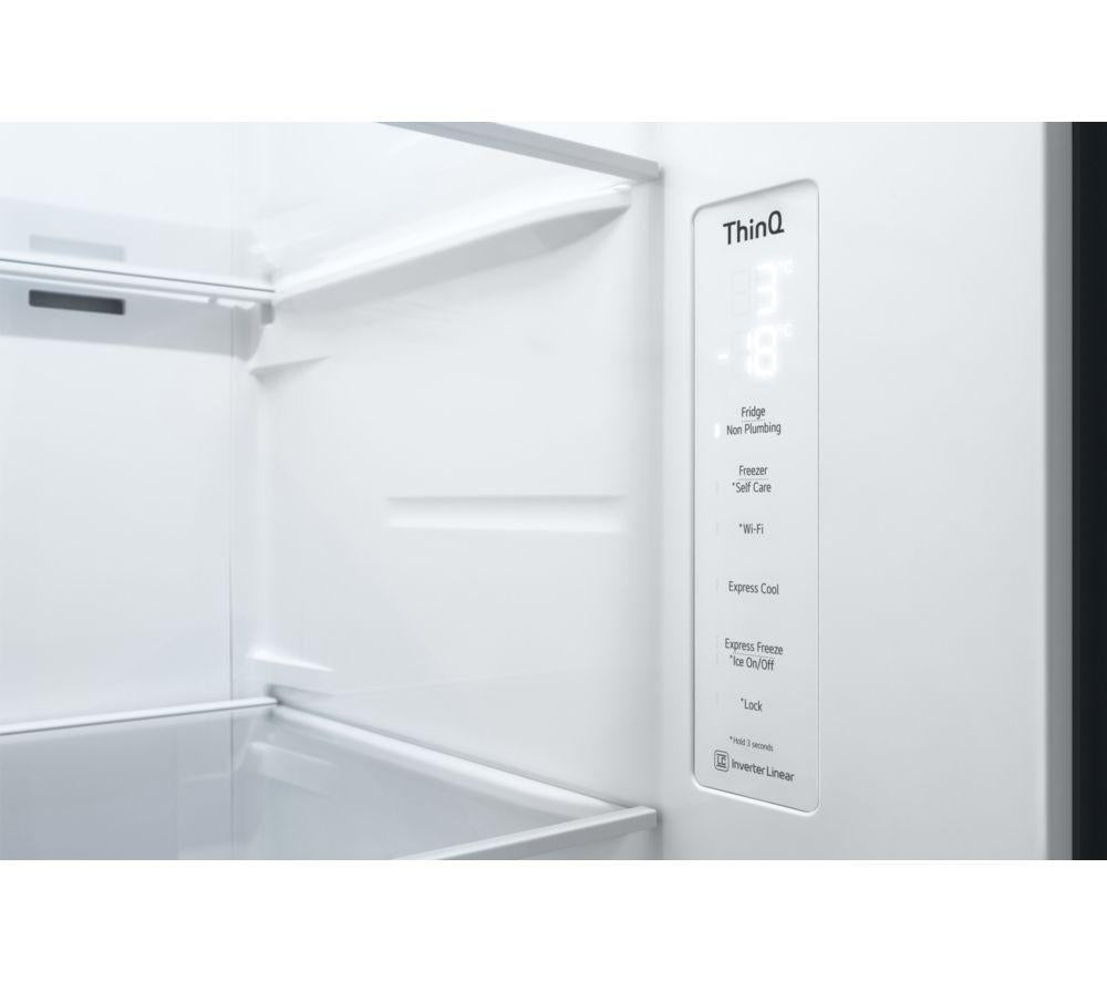 LG GSLD81PZRD Frigorífico Americano Inteligente NatureFRESH - Acero Pulido