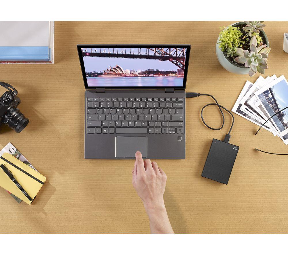 SEAGATE One Touch Portable Hard Drive - 5 TB, Black