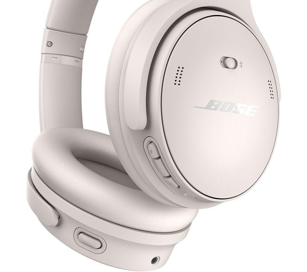 BOSE QuietComfort Wireless Bluetooth Noise-Cancelling Headphones - White Smoke