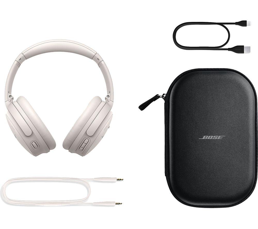 BOSE QuietComfort Wireless Bluetooth Noise-Cancelling Headphones - White Smoke