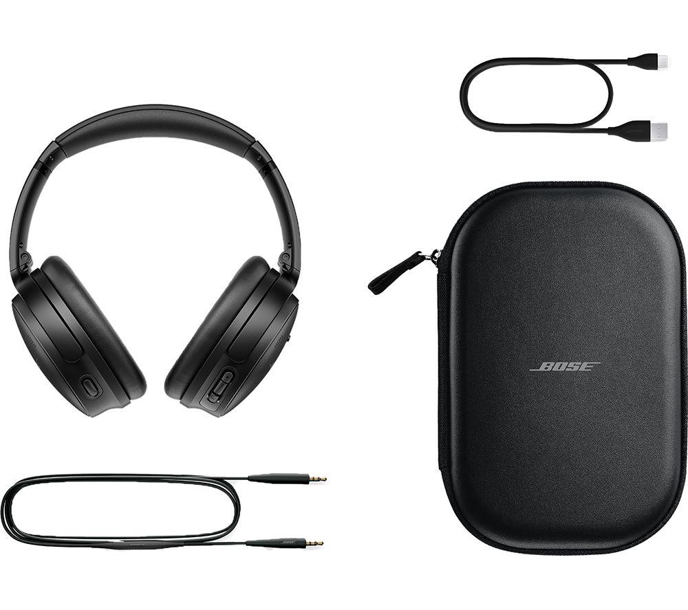 BOSE QuietComfort Wireless Bluetooth Noise-Cancelling Headphones - Black