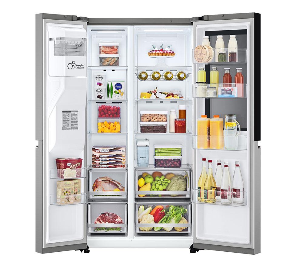 Frigorífico Americano Inteligente LG InstaView GSGV81PYLL - Prime Silver