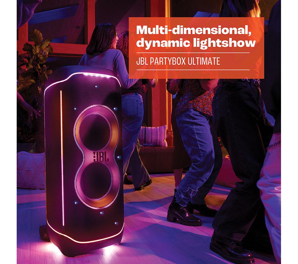 Altavoz JBL PartyBox Ultimate portátil e inalámbrico con varias habitaciones - Negro