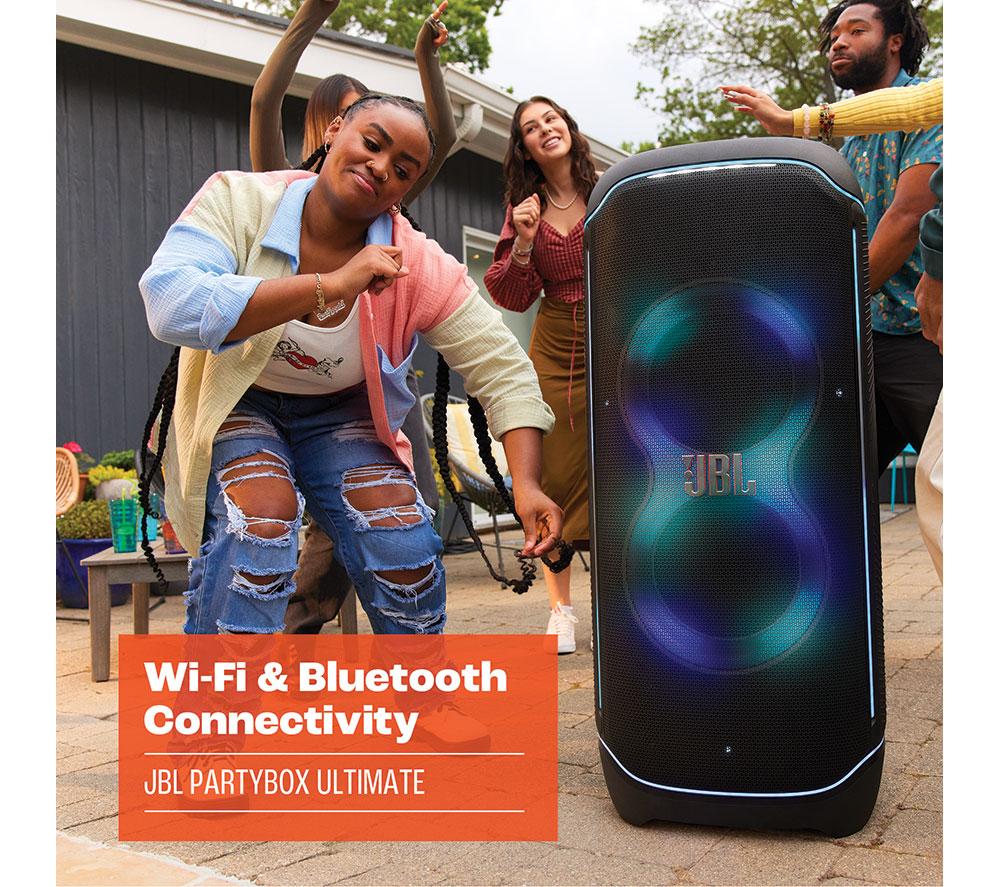 Altavoz JBL PartyBox Ultimate portátil e inalámbrico con varias habitaciones - Negro