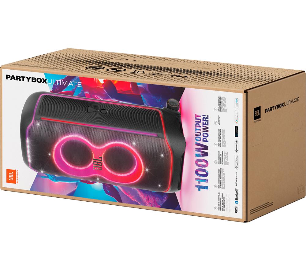 Altavoz JBL PartyBox Ultimate portátil e inalámbrico con varias habitaciones - Negro