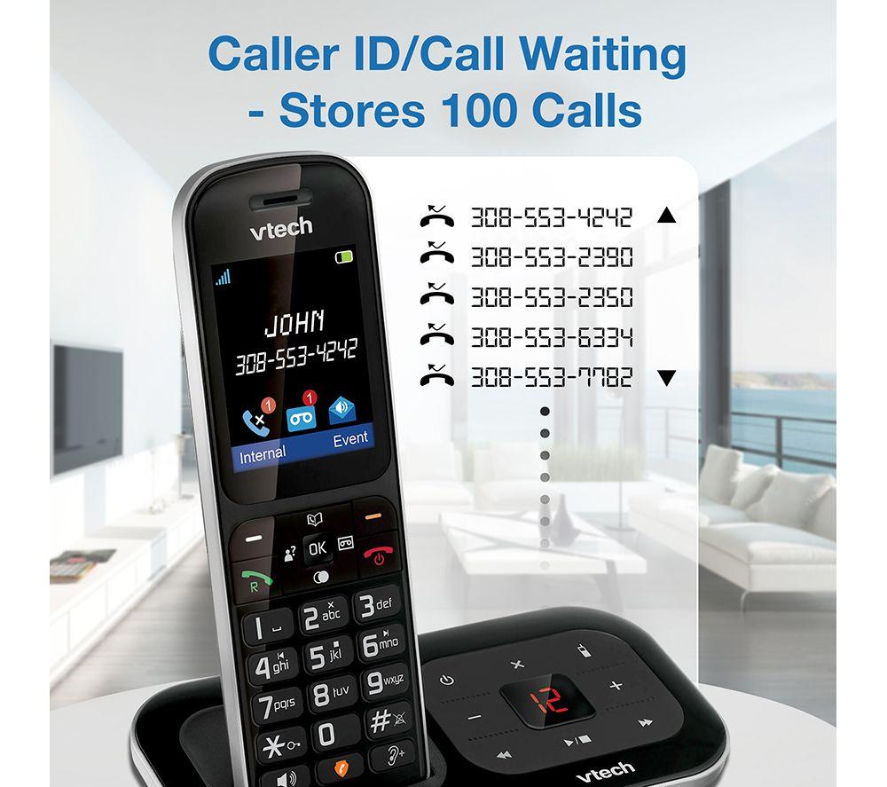 VTECH PS1351 Cordless Phone - Twin, Black