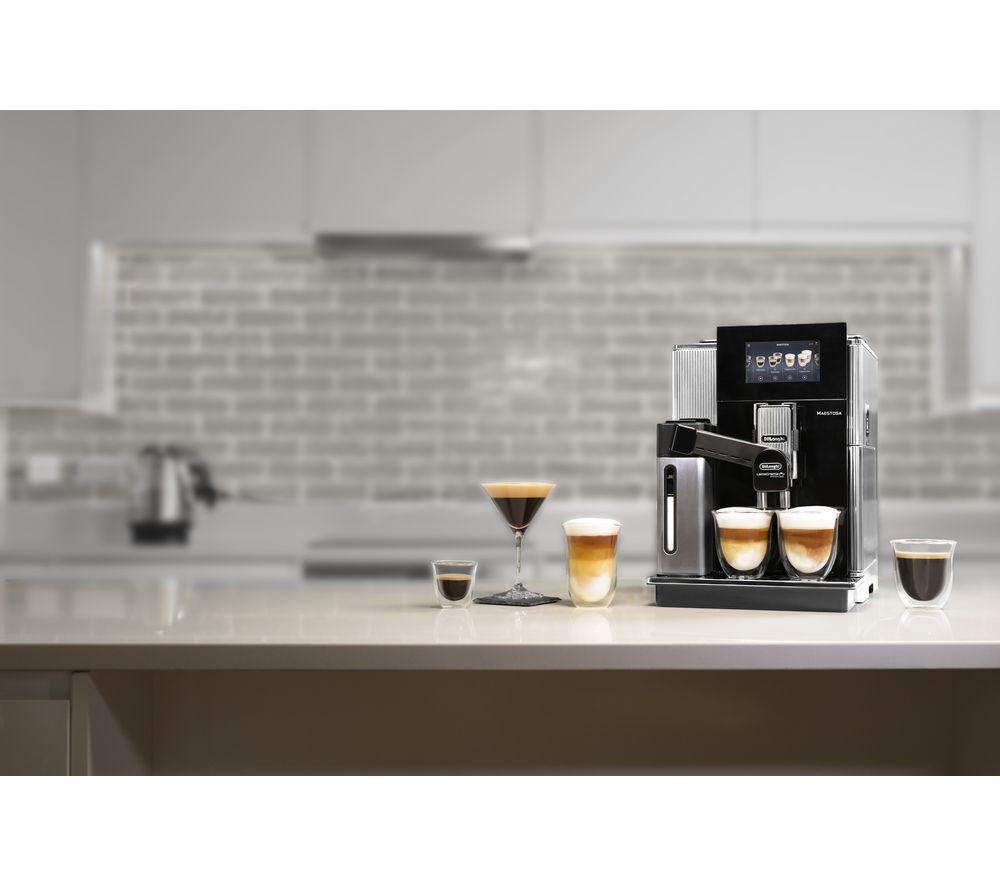 Cafetera automática "Bean to Cup" inteligente De'Longhi Maestosa EPAM960.75GLM - Negro metalizado
