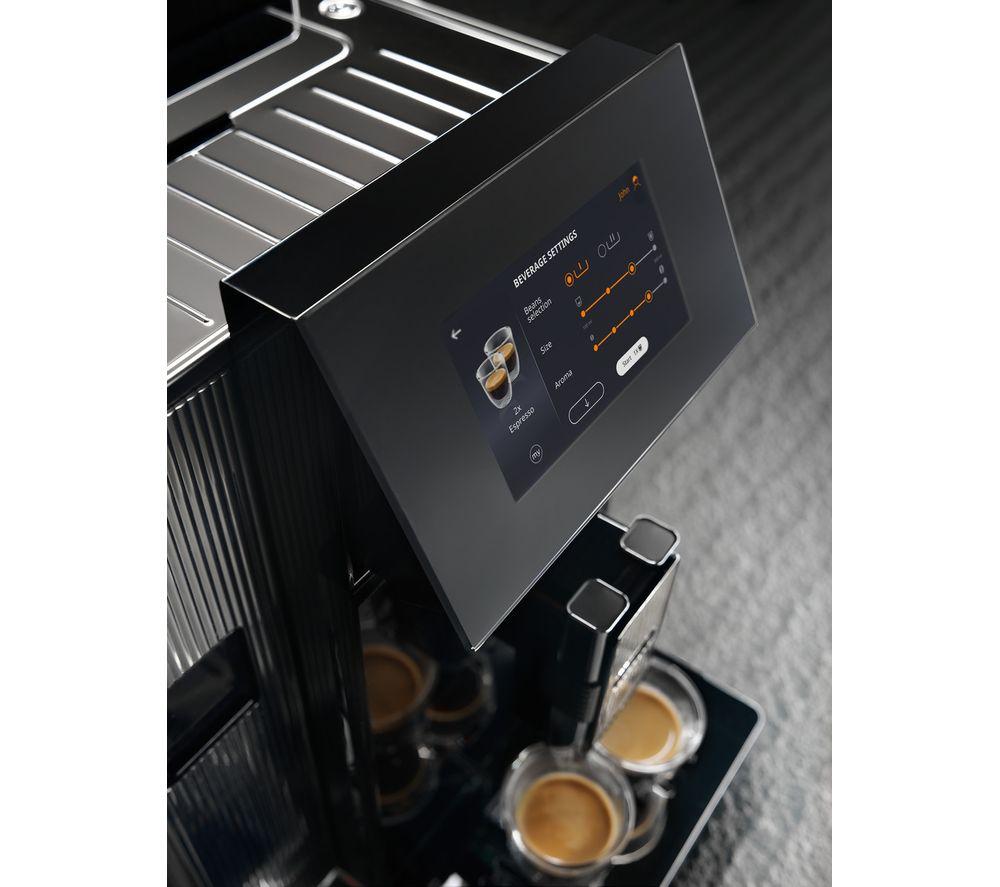 Cafetera automática "Bean to Cup" inteligente De'Longhi Maestosa EPAM960.75GLM - Negro metalizado