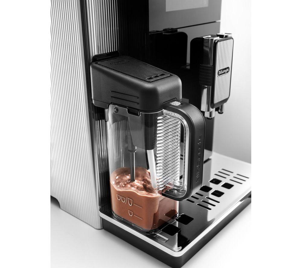 Cafetera automática "Bean to Cup" inteligente De'Longhi Maestosa EPAM960.75GLM - Negro metalizado