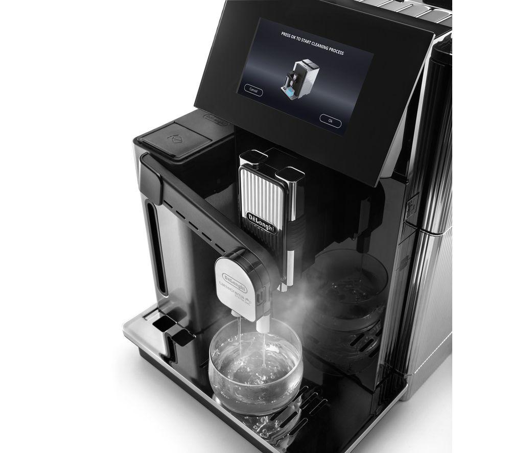 Cafetera automática "Bean to Cup" inteligente De'Longhi Maestosa EPAM960.75GLM - Negro metalizado