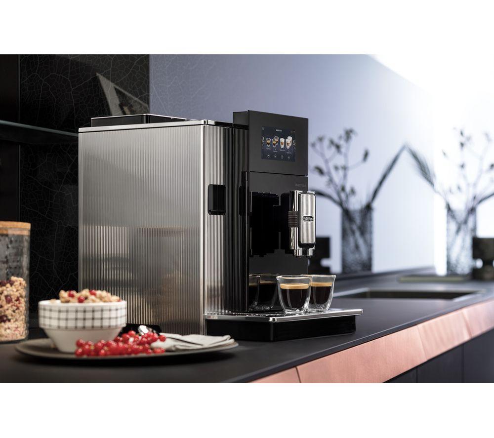 Cafetera automática "Bean to Cup" inteligente De'Longhi Maestosa EPAM960.75GLM - Negro metalizado