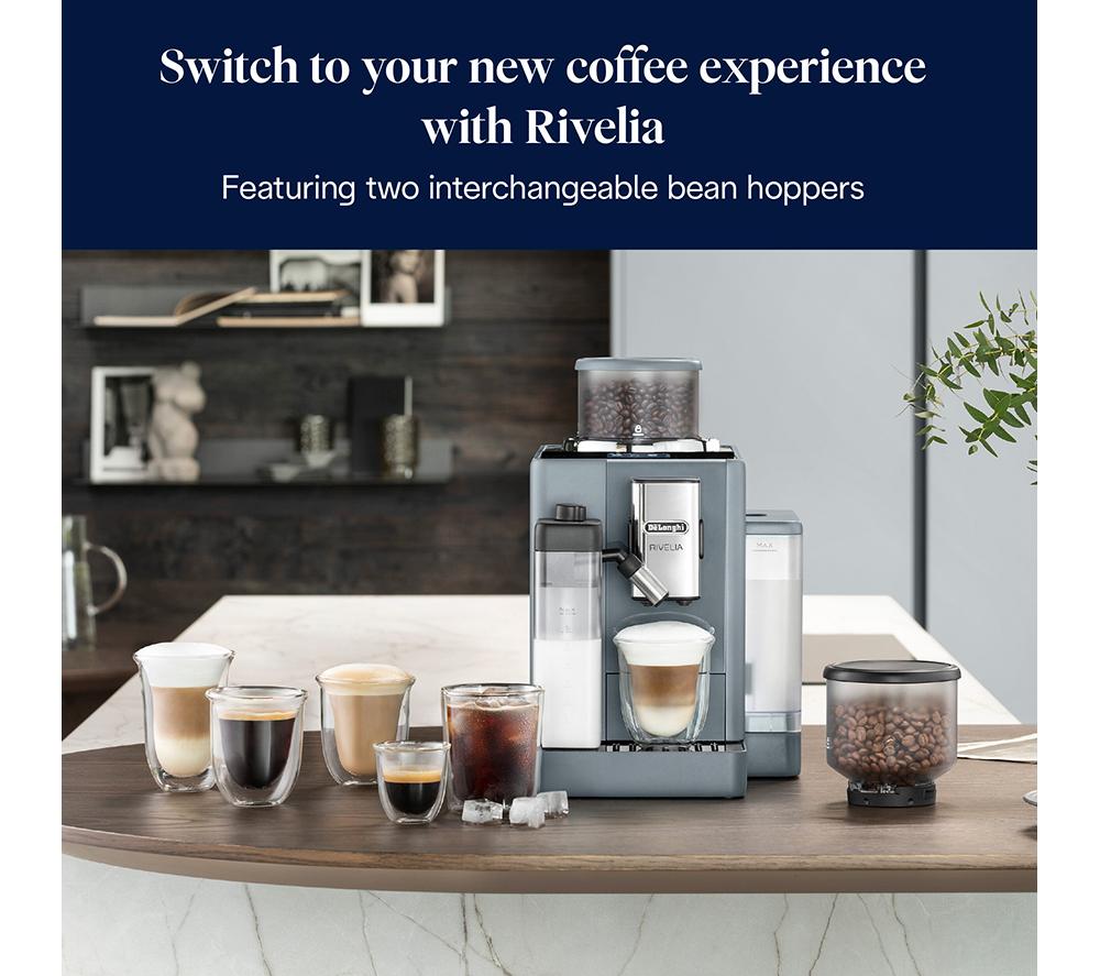 DELONGHI Rivelia EXAM440.55.G Kaffeevollautomat - Grau