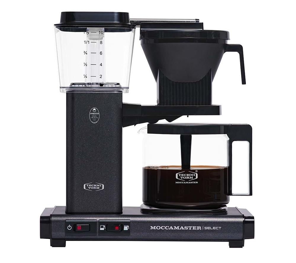 MOCCAMASTER KBG Select 53811 Filter Coffee Machine - Stone Grey