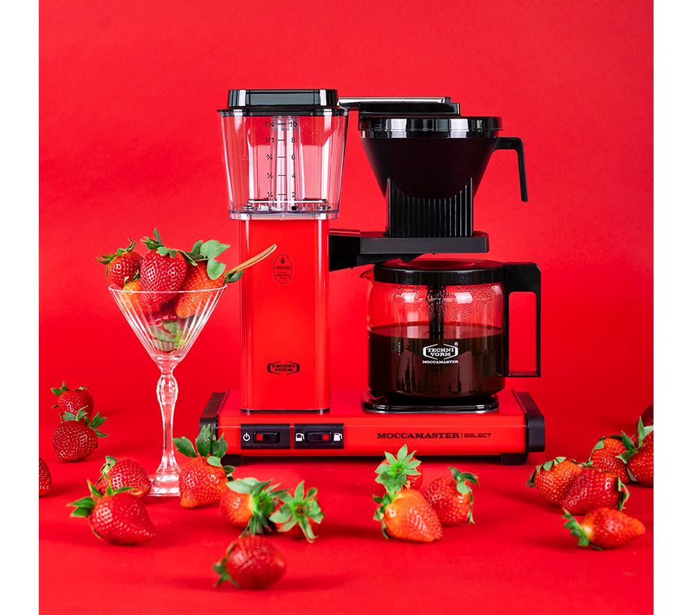 MOCCAMASTER KBG Select 53819 Cafetera de filtro - Rojo