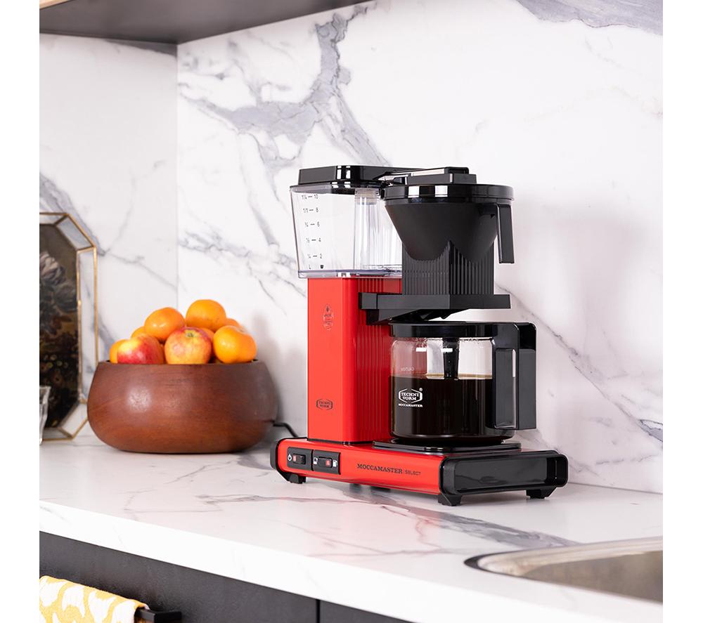 MOCCAMASTER KBG Select 53819 Cafetera de filtro - Rojo