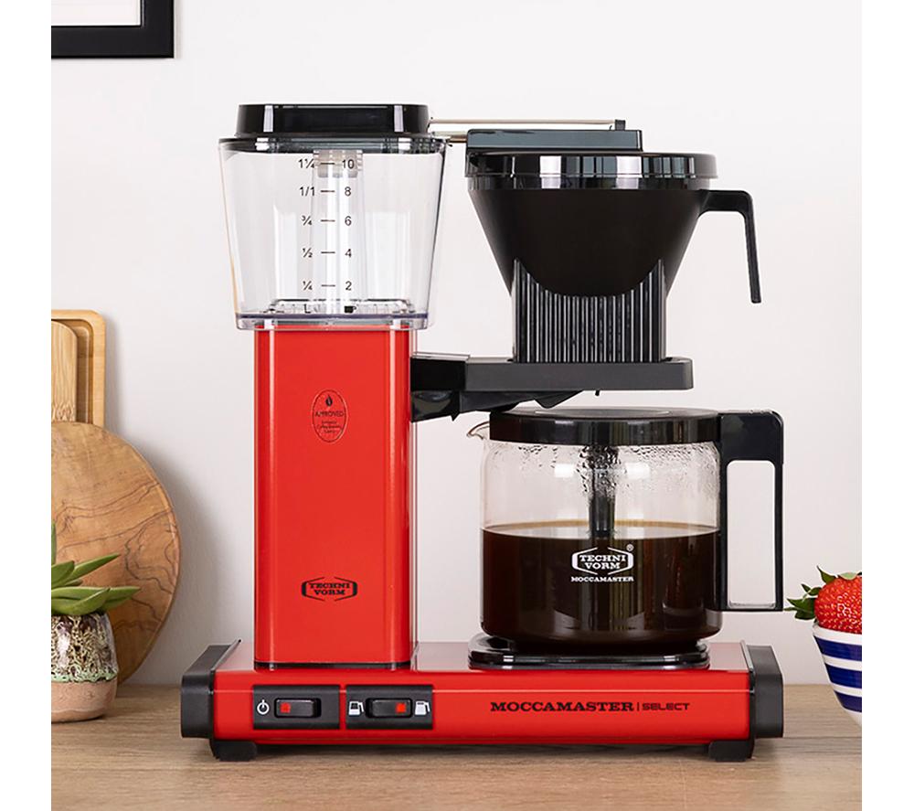 MOCCAMASTER KBG Select 53819 Cafetera de filtro - Rojo