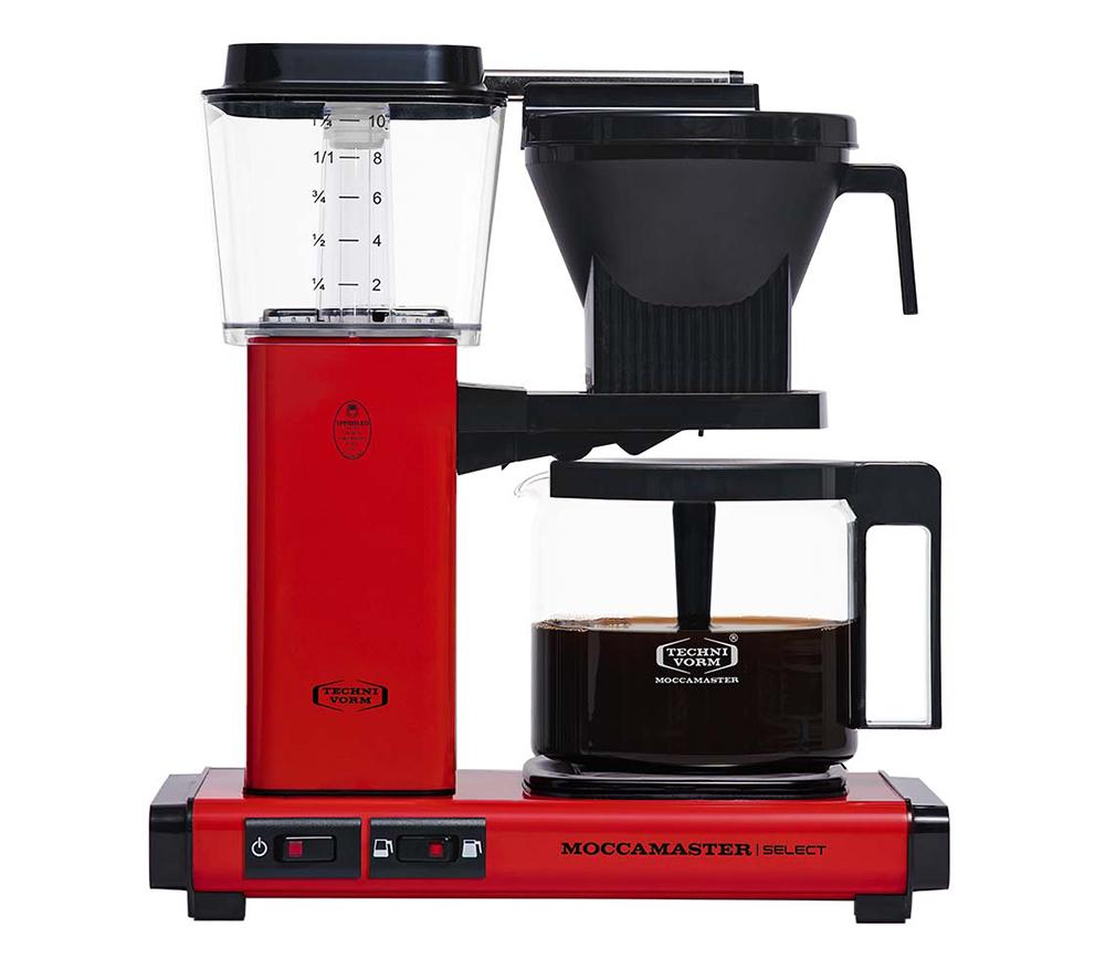 MOCCAMASTER KBG Select 53819 Filter Coffee Machine - Red