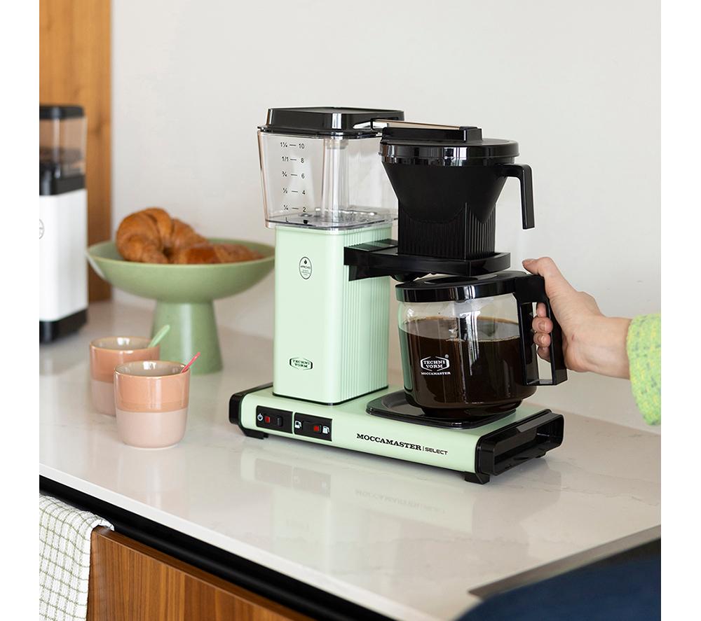 MOCCAMASTER KBG Select 53807 Cafetera de filtro - Verde Pastel