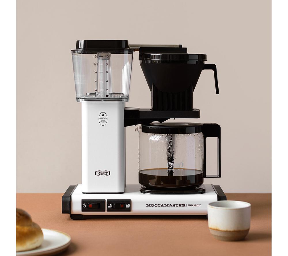 MOCCAMASTER KBG Select 53823 Cafetera de filtro - Blanco mate