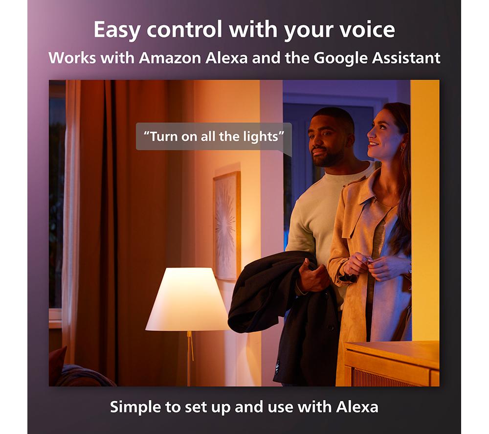 PHILIPS HUE Festavia luces de cadena LED inteligentes de colores - 250 mini LED, 20 m